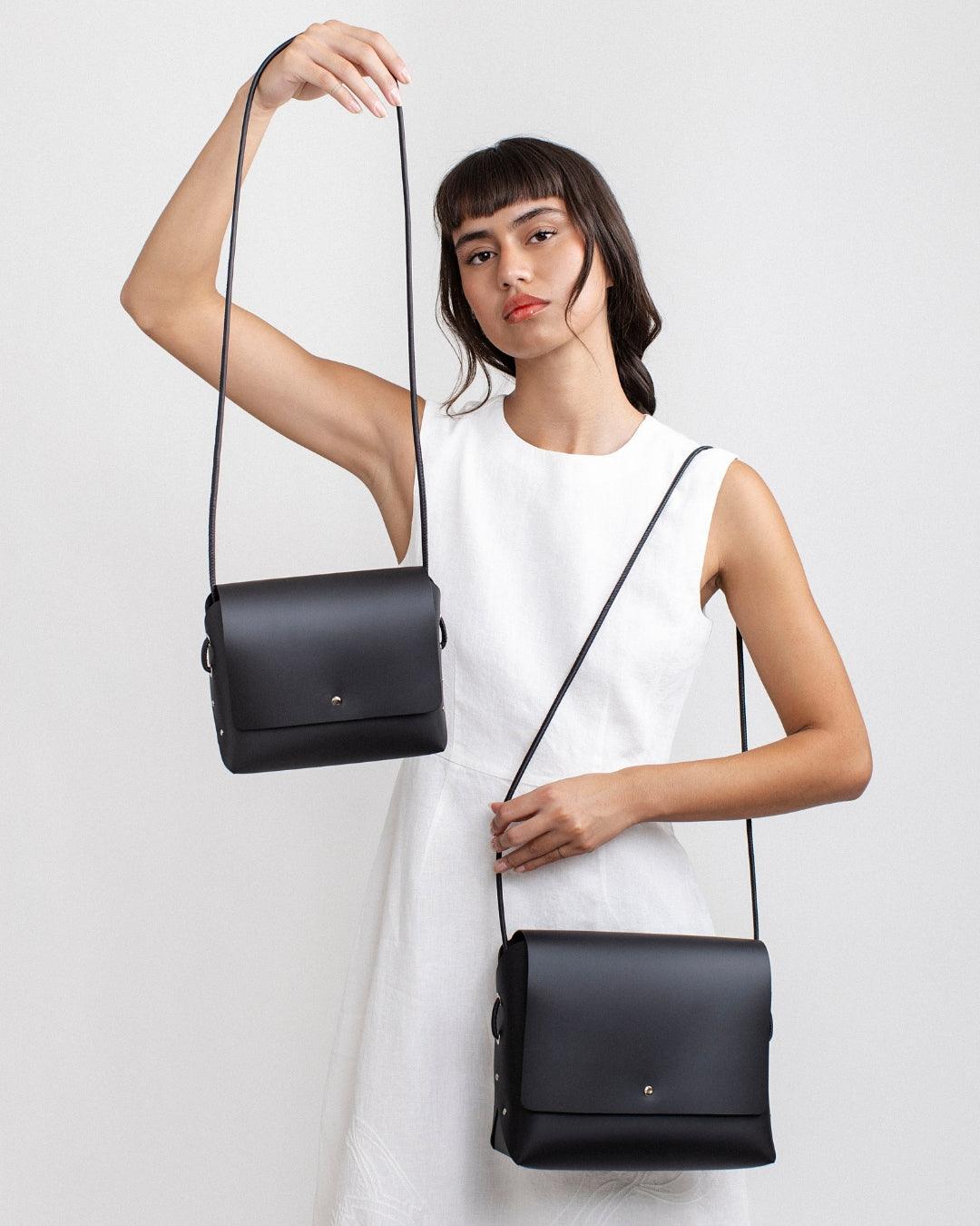 Encarnita Origami - Recycled Leather Handbag