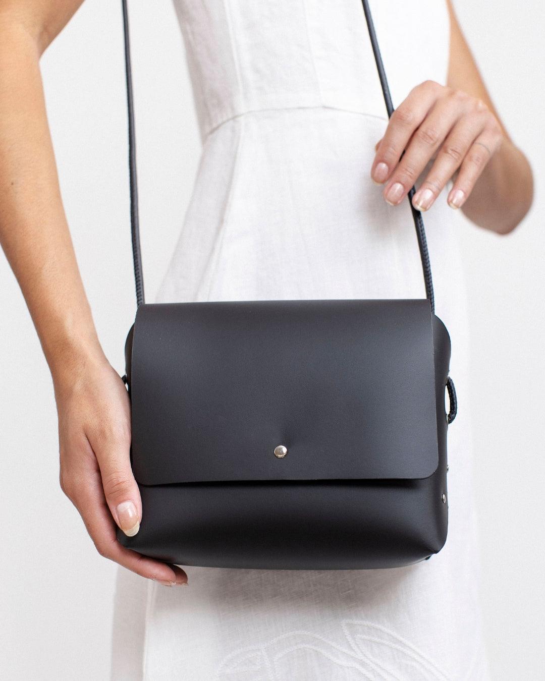 Encarnita Origami - Recycled Leather Handbag