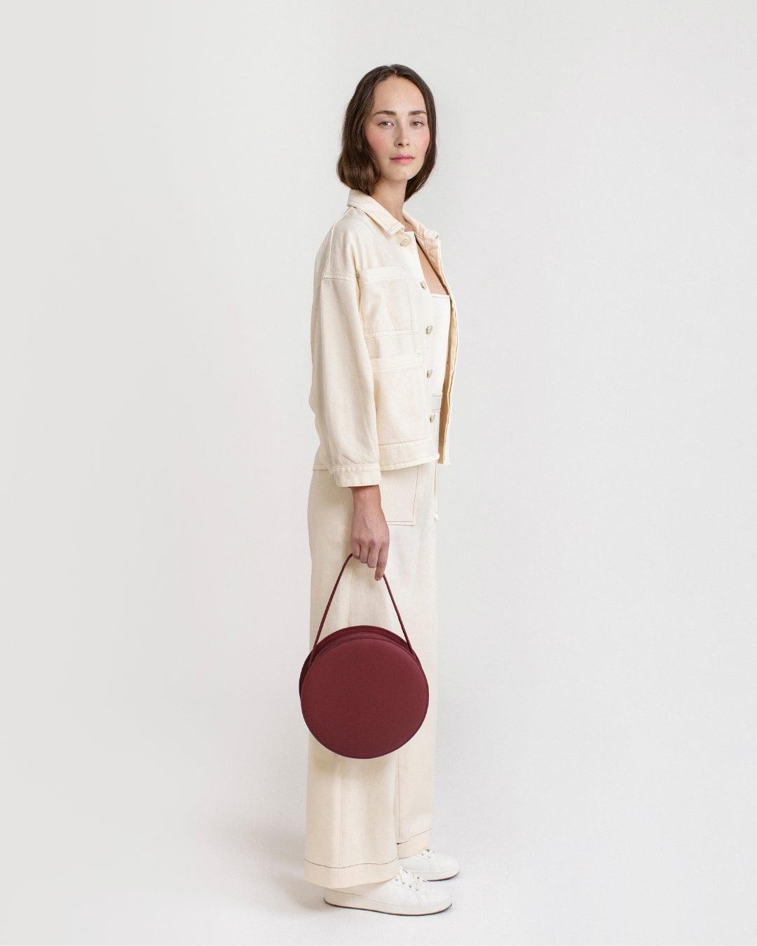Marcela - Bolso Cuero Reciclado