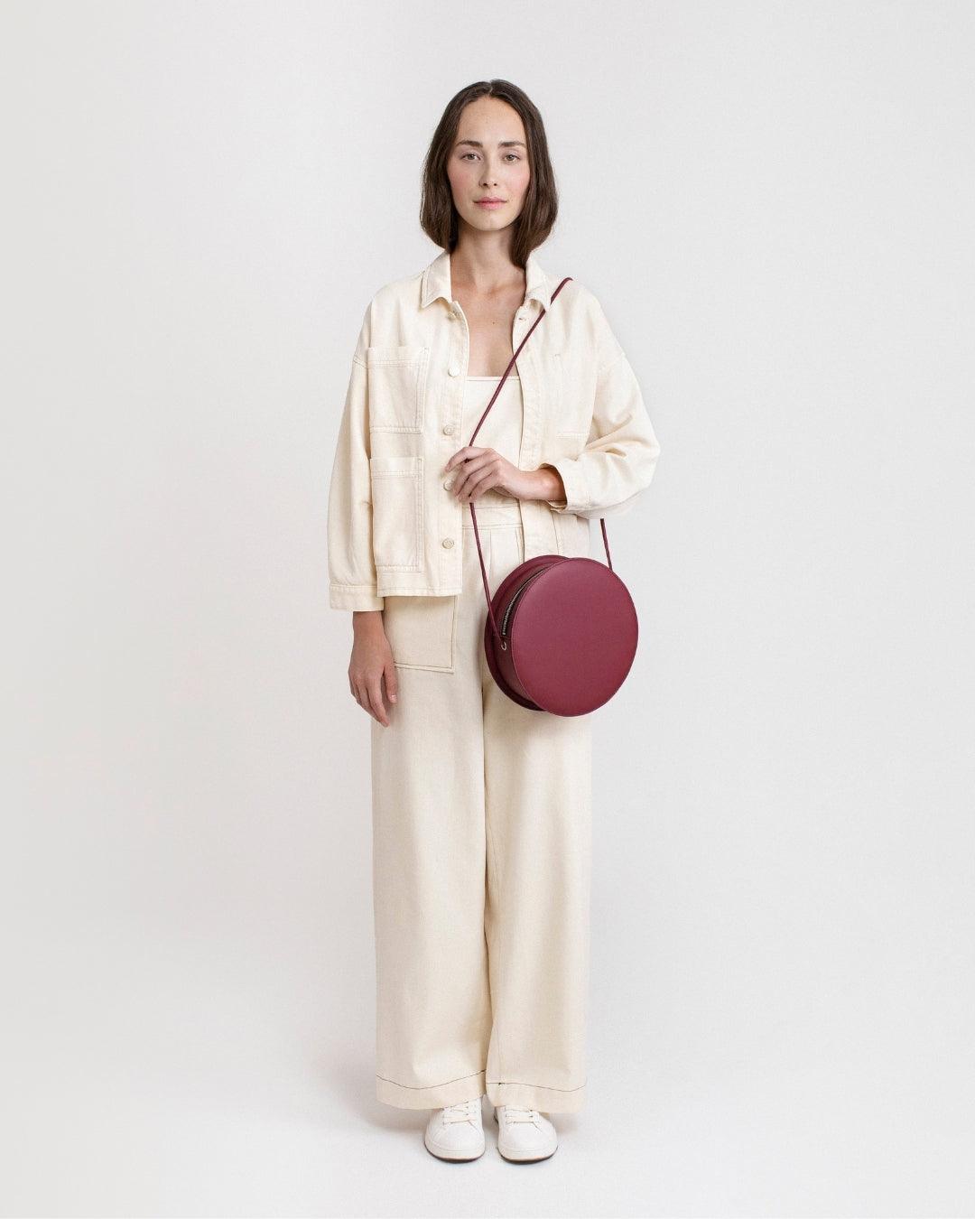 Marcela - Bolso Cuero Reciclado