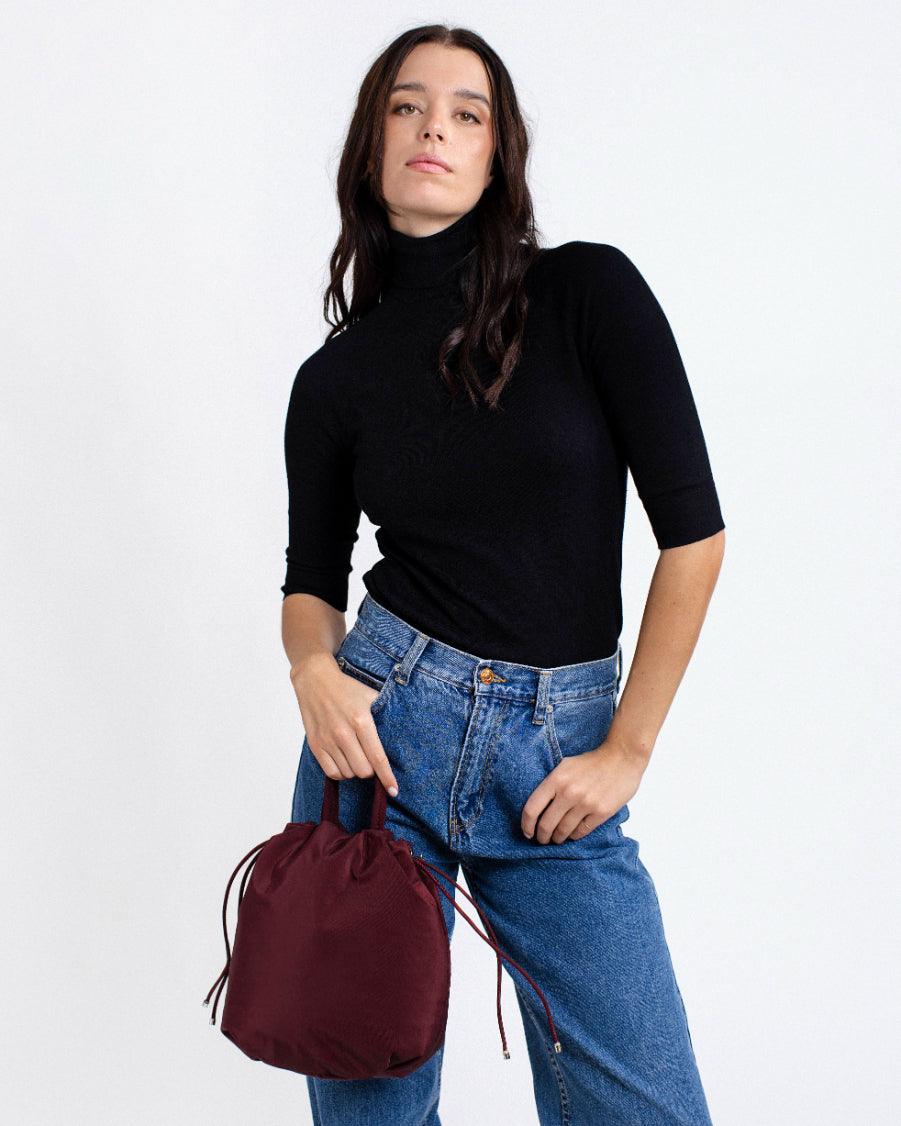 Angela - NYLON OR SUEDE BAG RECYCLED