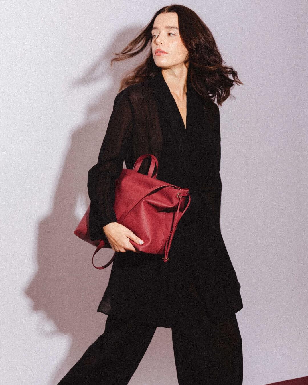 DOÑA ÁNGELA - Bolso Bombonera Piel