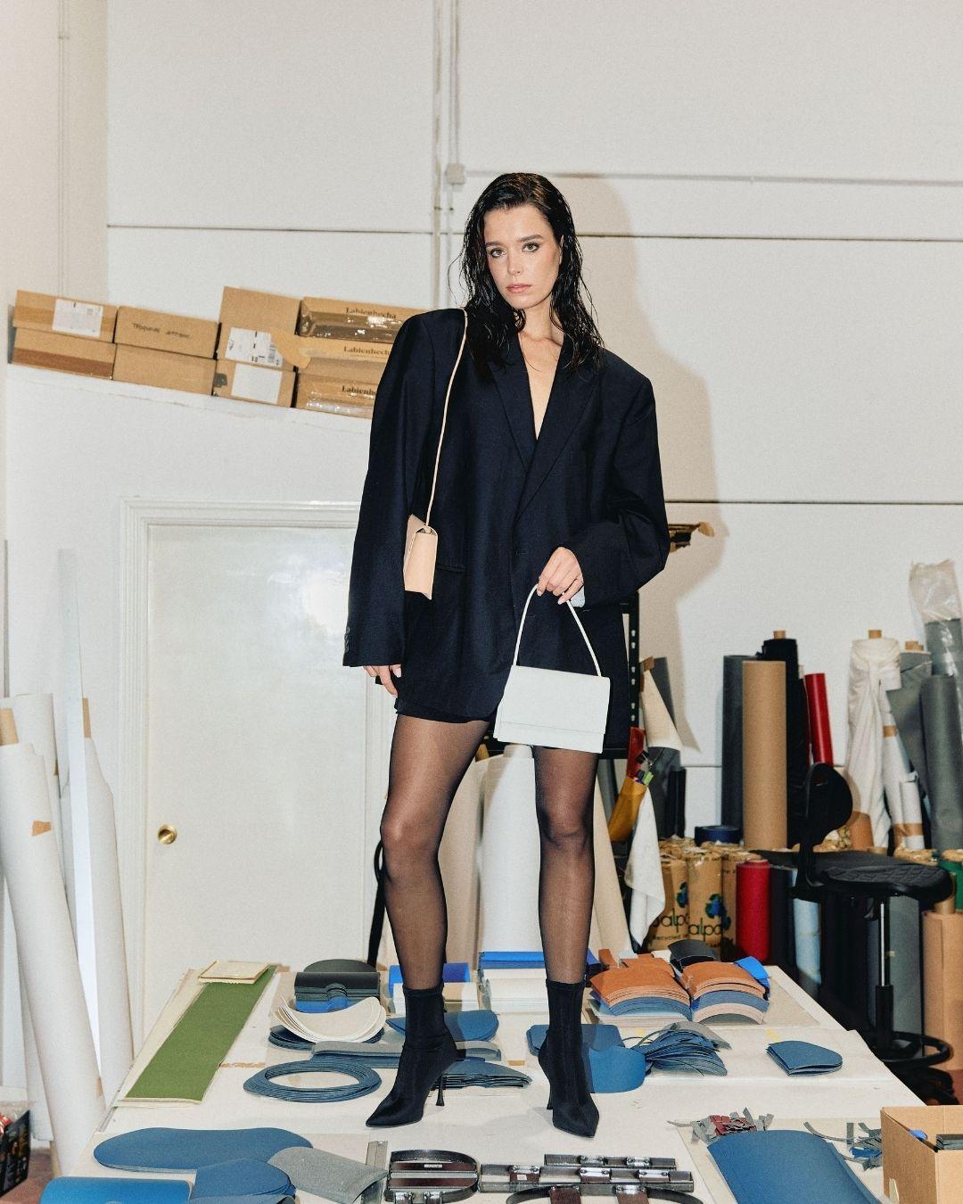 Paquita - Bolso Cuero Reciclado