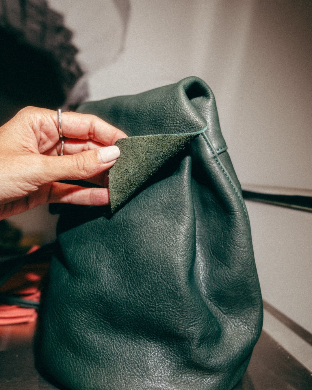 Mini Mochila Piel - IRENE (La Bebé) - La Inesperada