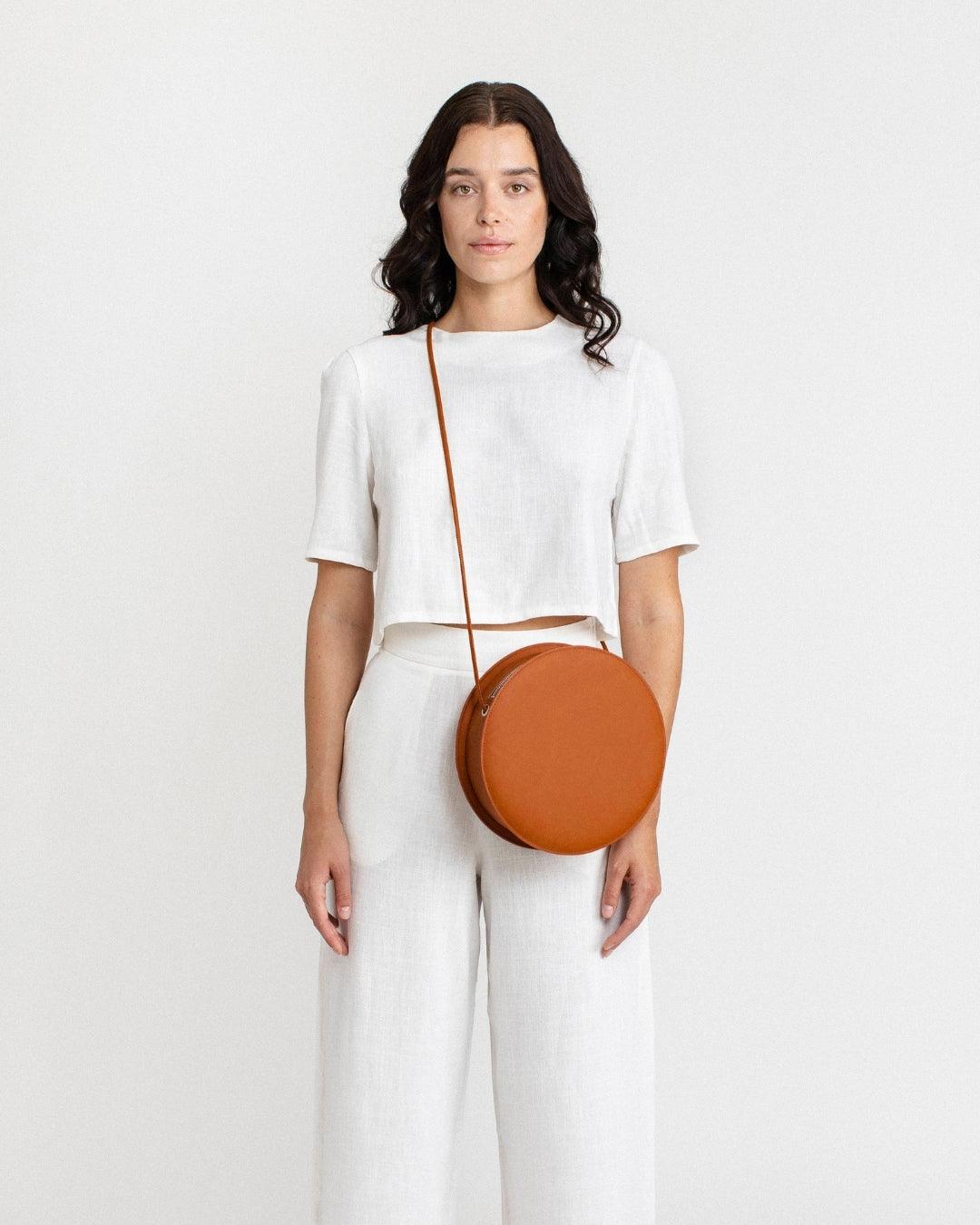 Marcela - Bolso Cuero Reciclado