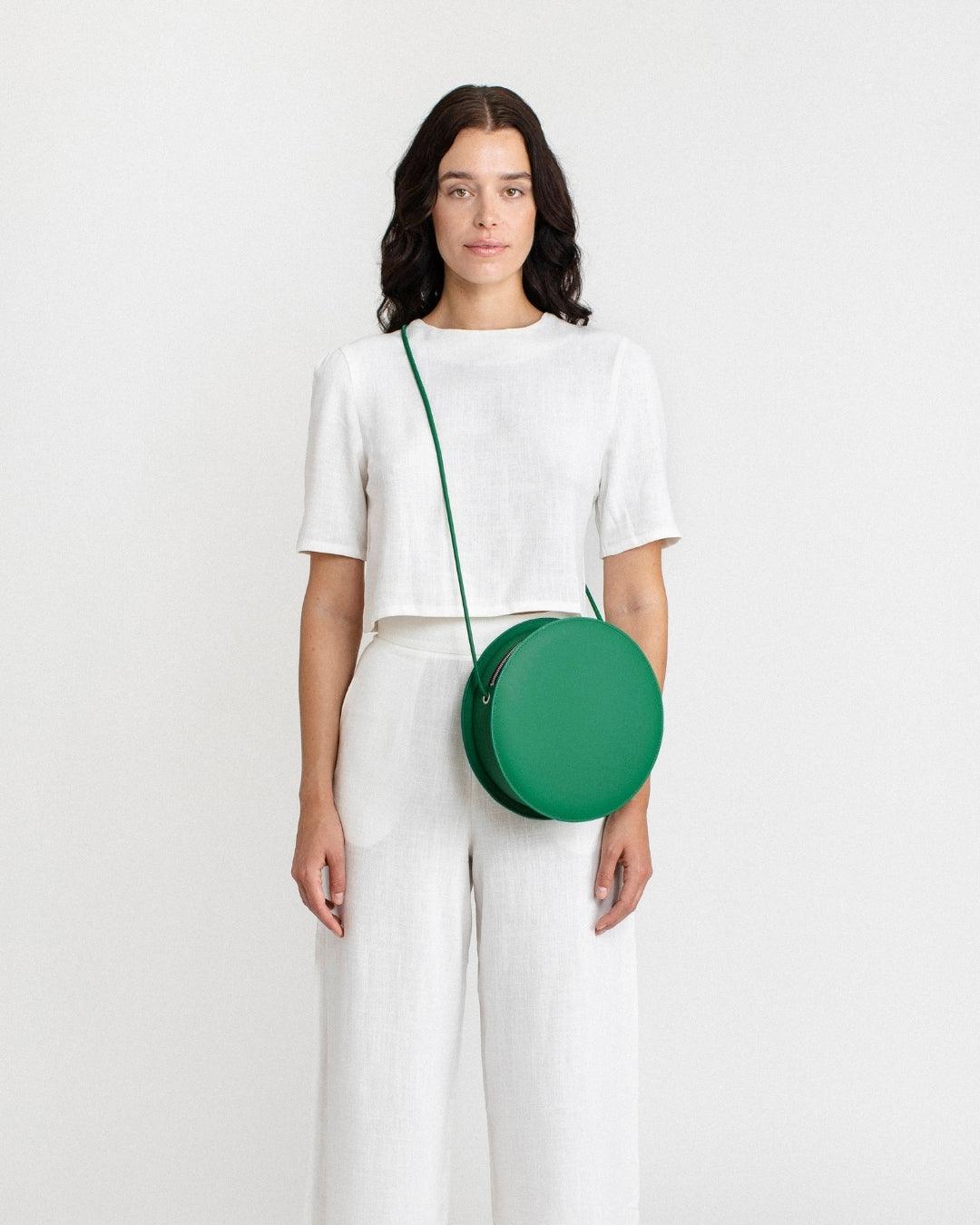 Marcela - Bolso Cuero Reciclado