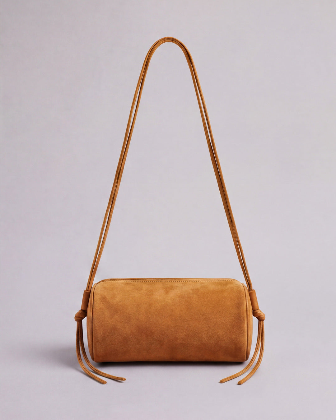 Bolso tubular ALMA Original en serraje polen — Labienhecha
