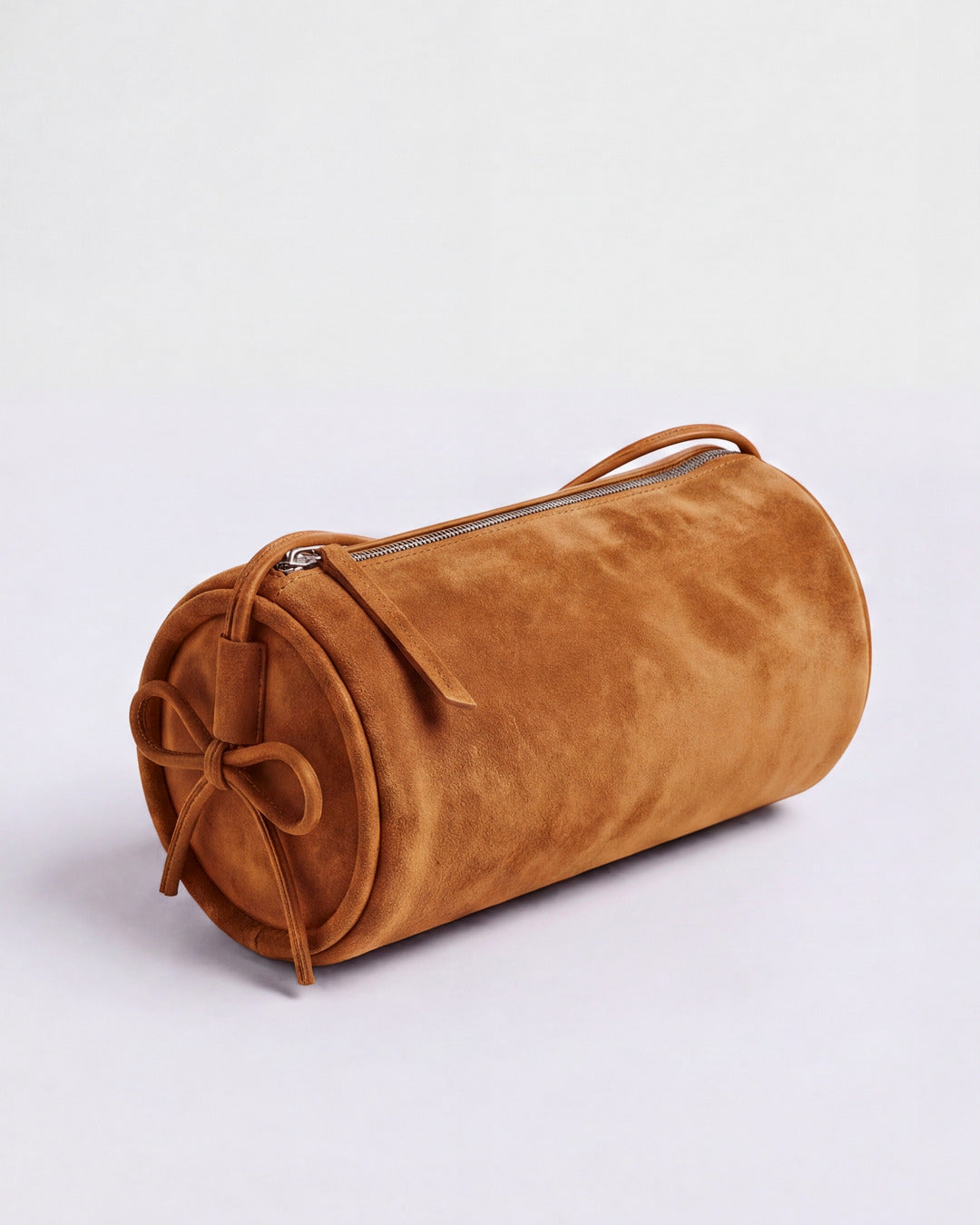 Bolso tubular ALMA Original en serraje polen — Labienhecha
