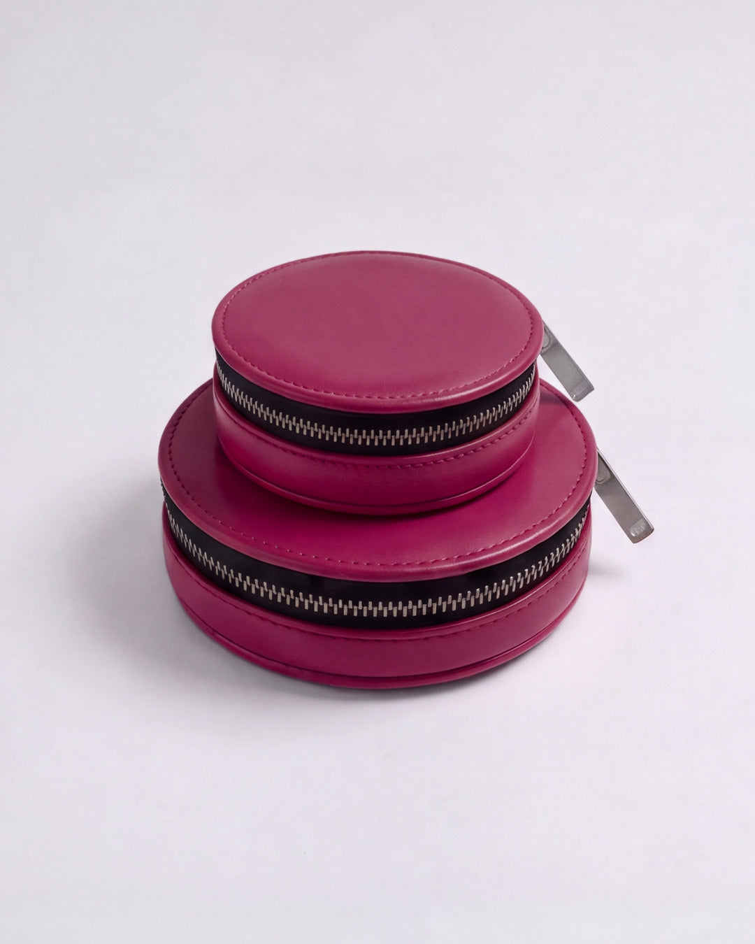 ALMITA - Accesorio piel en piel frambuesa — Labienhecha
