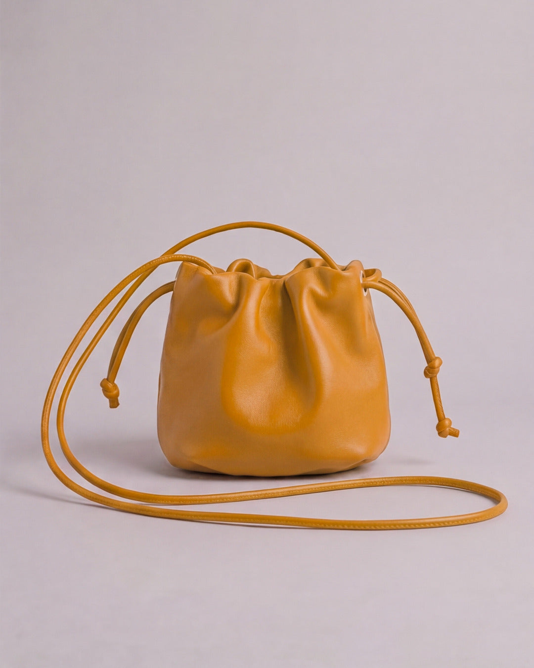 ANGELITA - Bolso Bombonera Piel en piel polen — Labienhecha