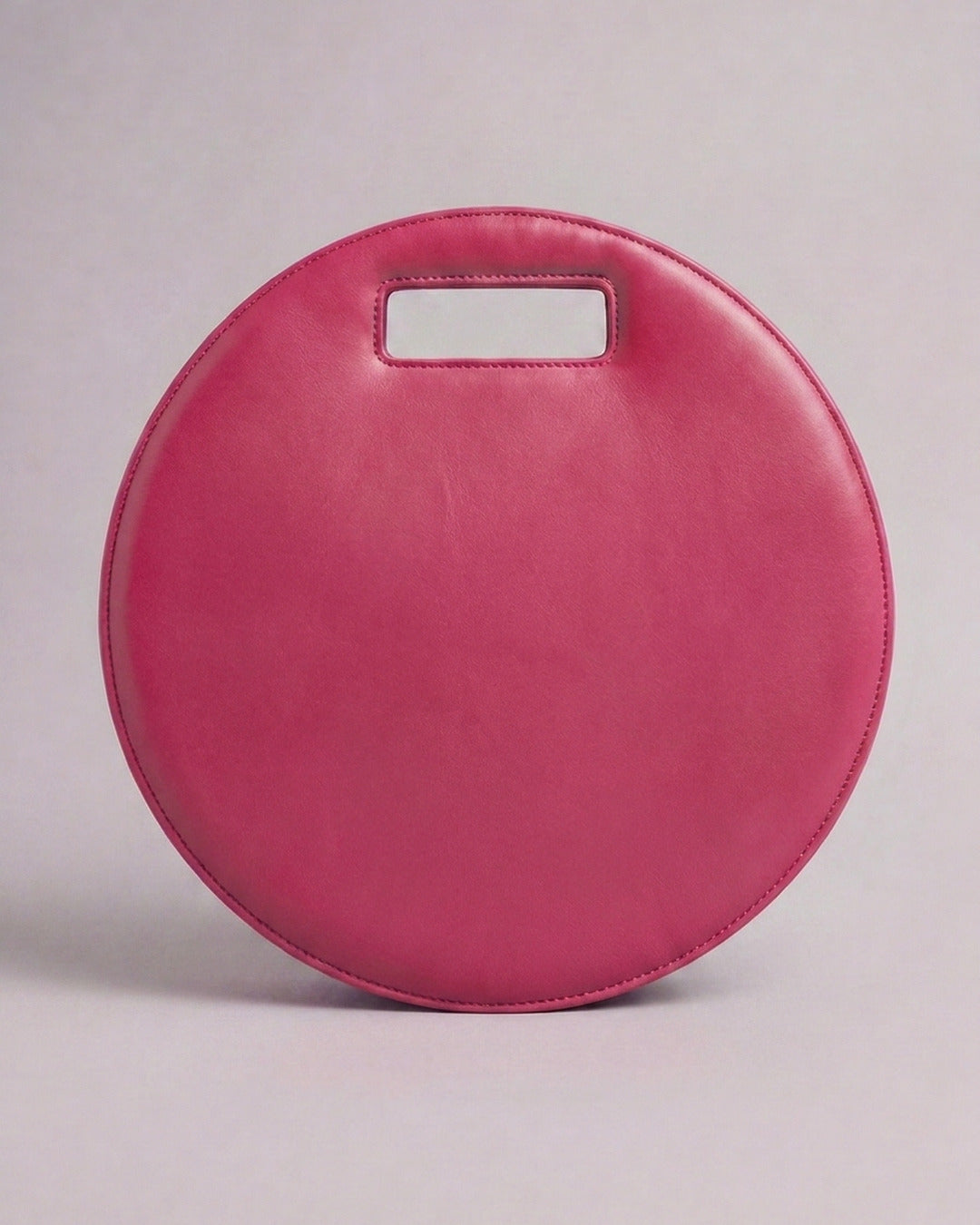 Bolso Círculo Piel - IRENE X OA en piel fresa — Labienhecha