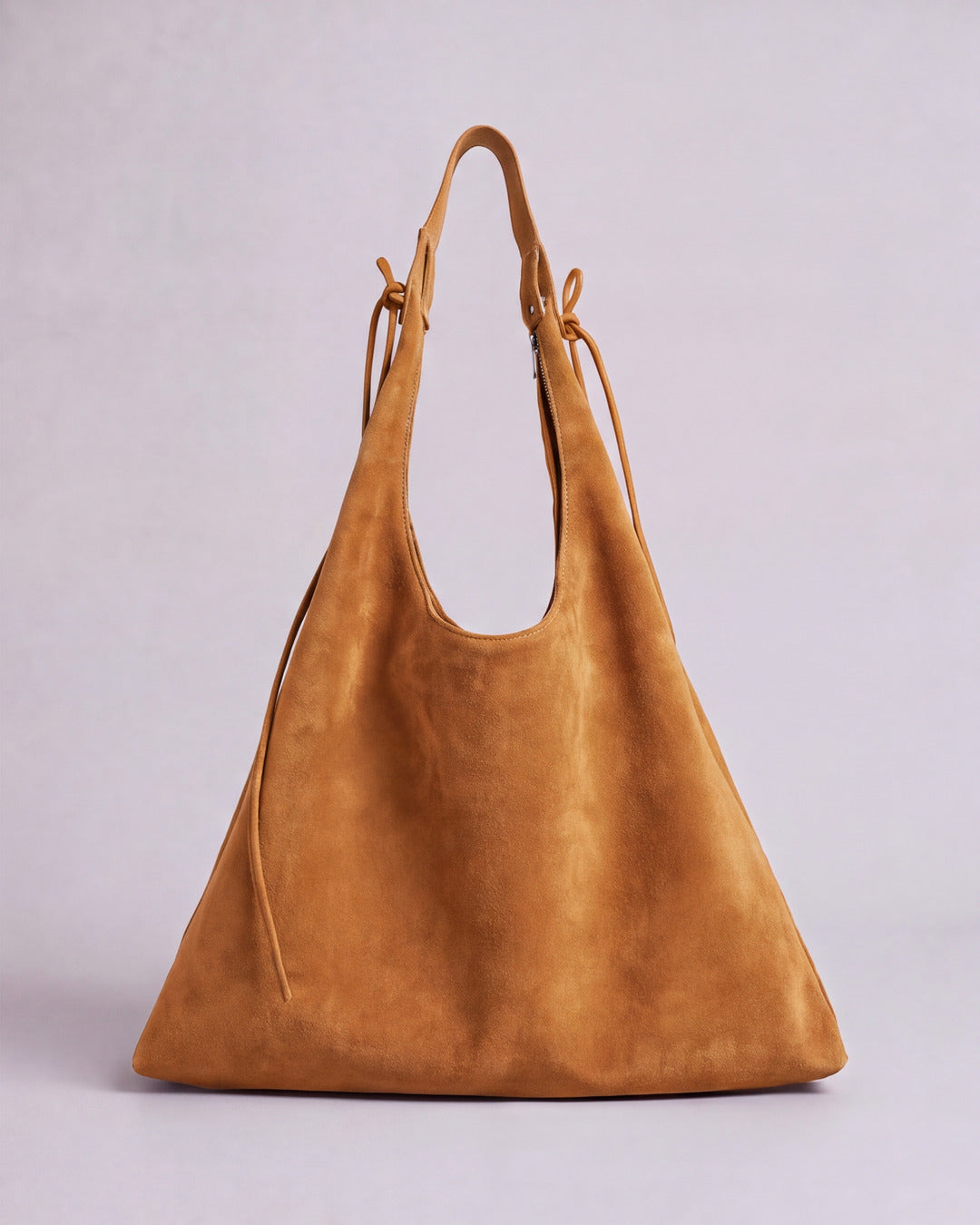 Doña Lola - Bolso grande XL en serraje polen — Labienhecha