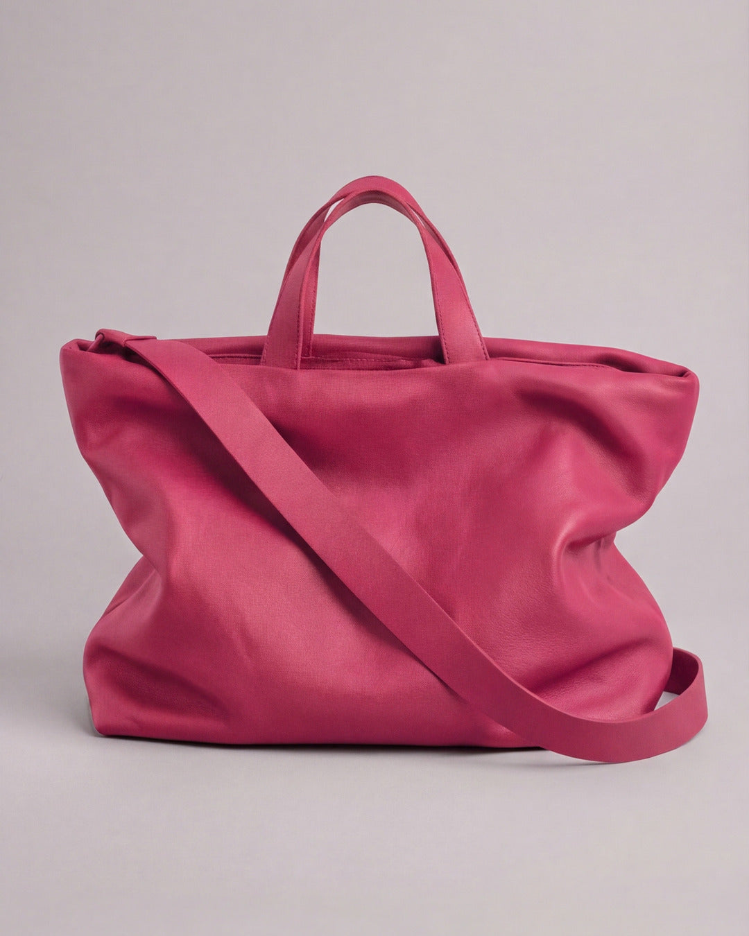 JUANA - Bolso en piel fresa — Labienhecha