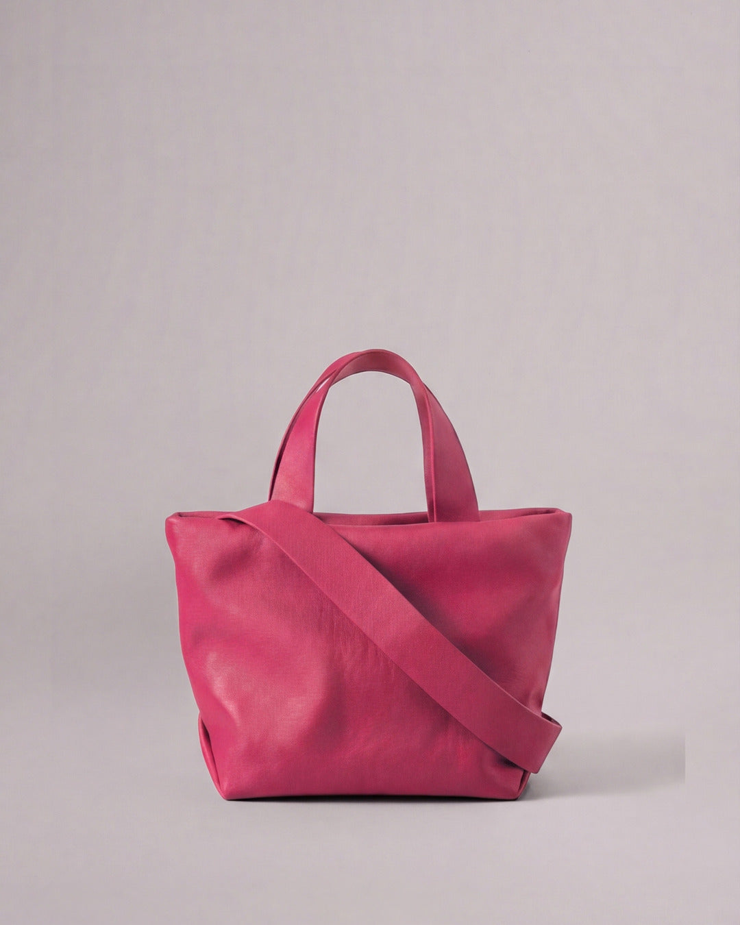 JUANITA - Bolso en piel fresa — Labienhecha
