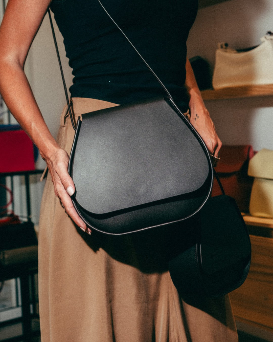 DOÑA RAFAELA - Leather Handbag