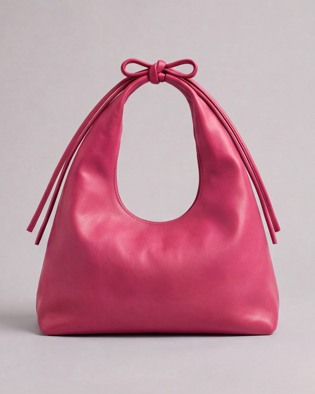 Lola - Bolso mediano en piel fresa — Labienhecha