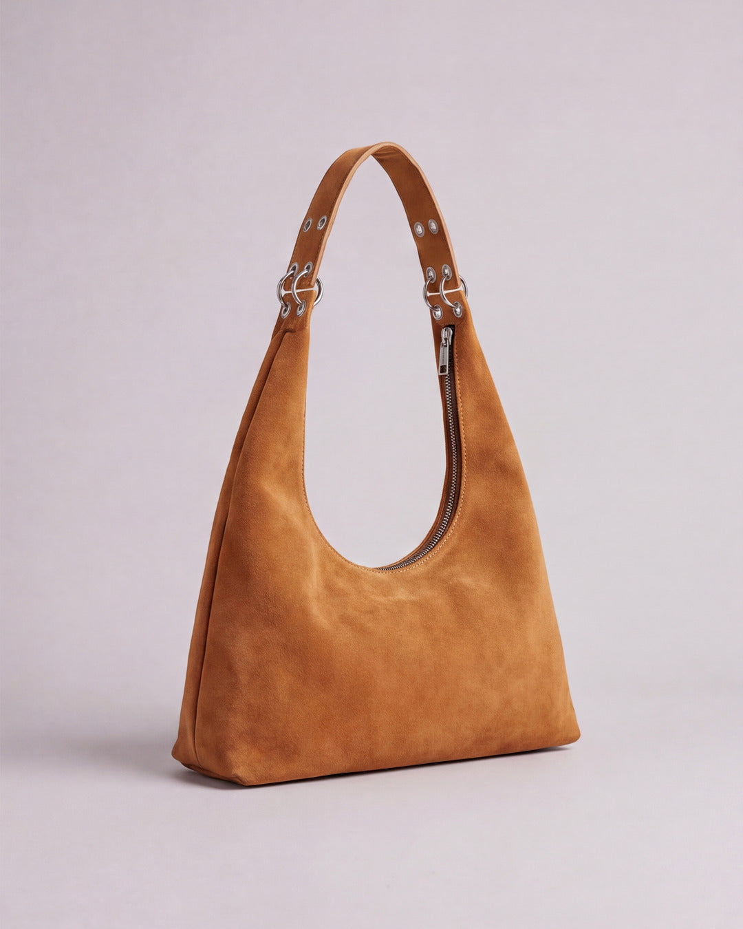 Lola - Bolso mediano en serraje polen — Labienhecha