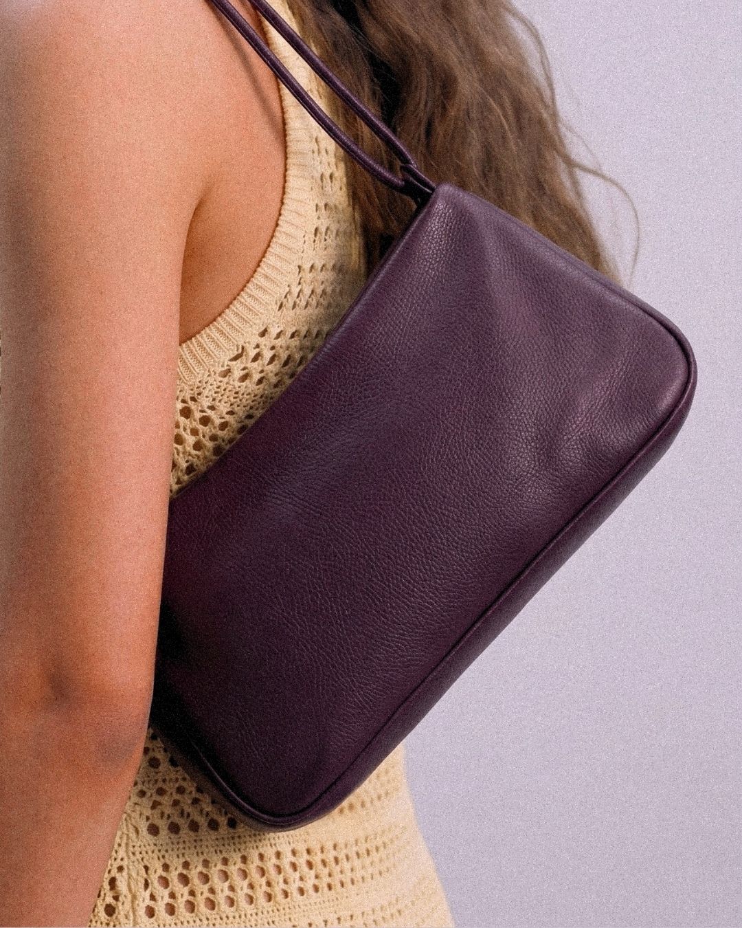 Loli - Bolso mediano en piel con cordón