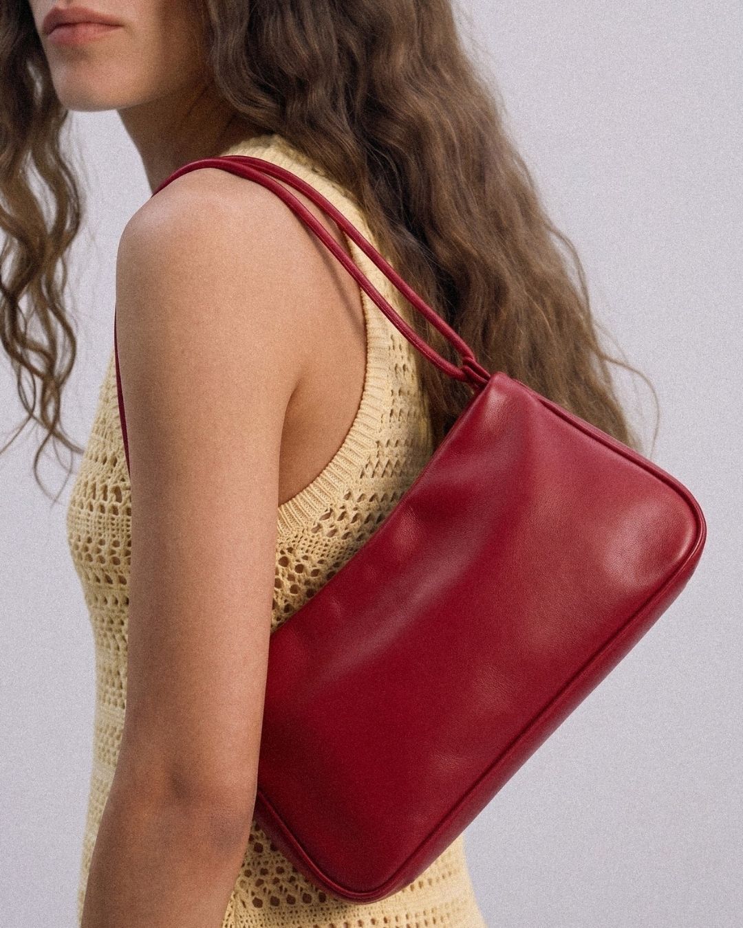 Loli - Bolso mediano en piel con cordón