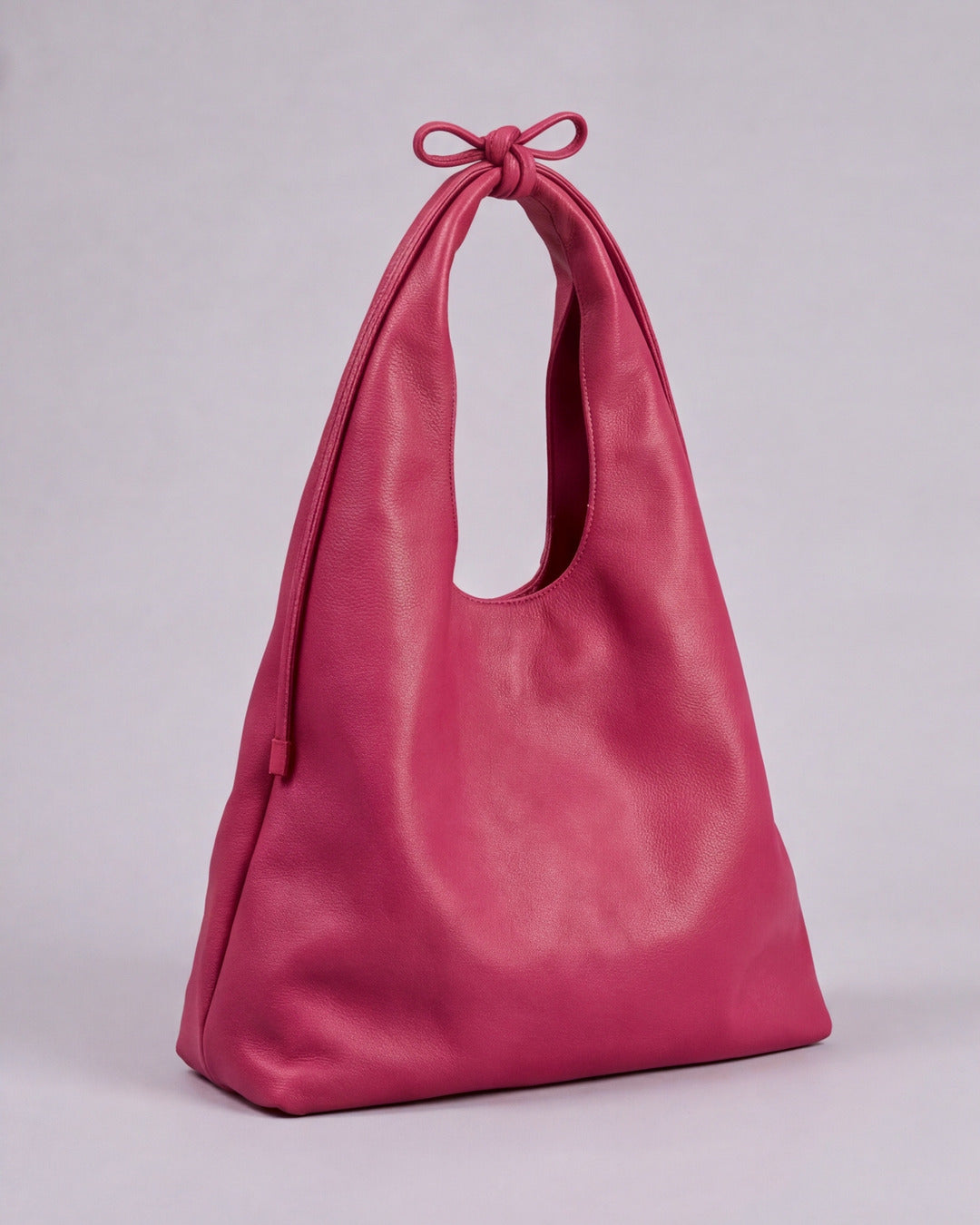 MariLoles - Bolso grande XL en piel fresa con broche imán — Labienhecha