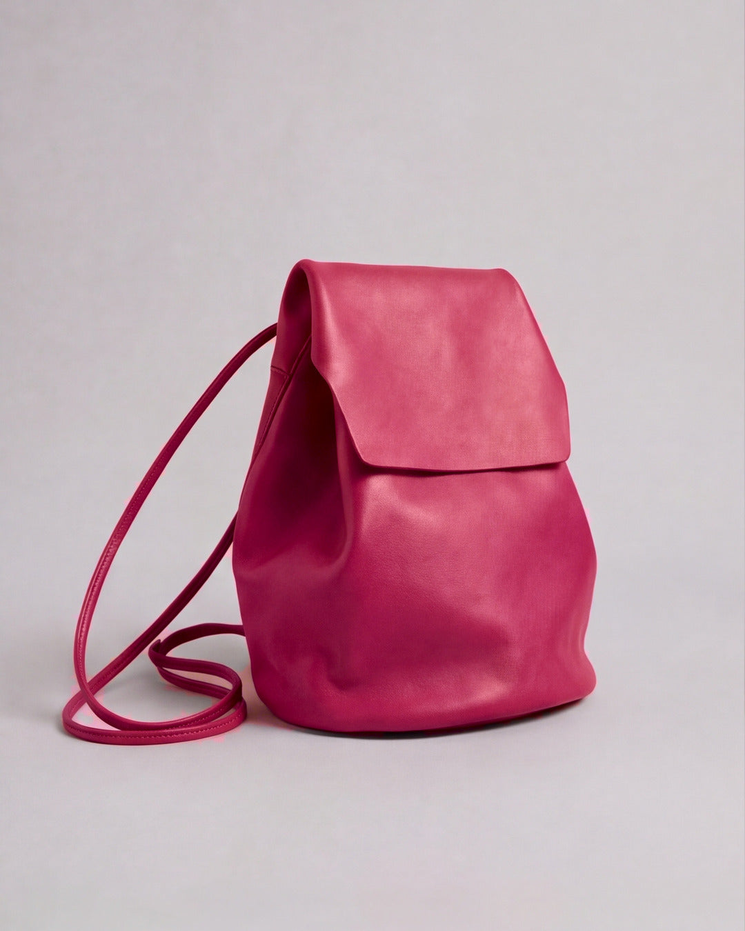 Mochila IRENE X OA en piel fresa — Labienhecha