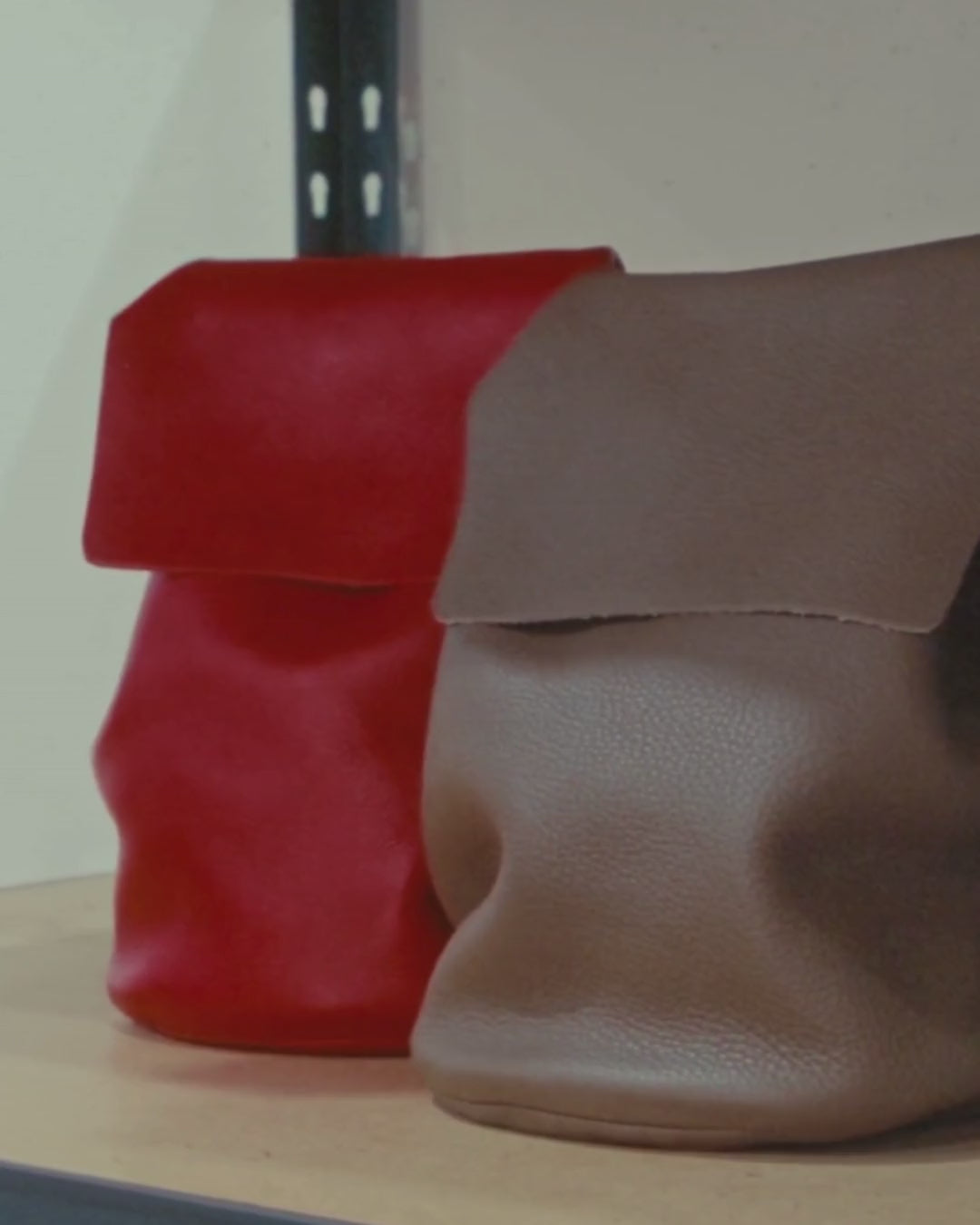 Mini Leather Backpack - IRENE (La Bebé)