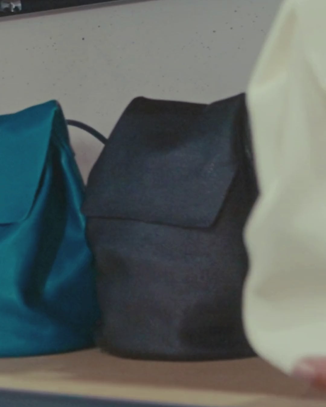 Mini Leather Backpack - IRENE (La Bebé)