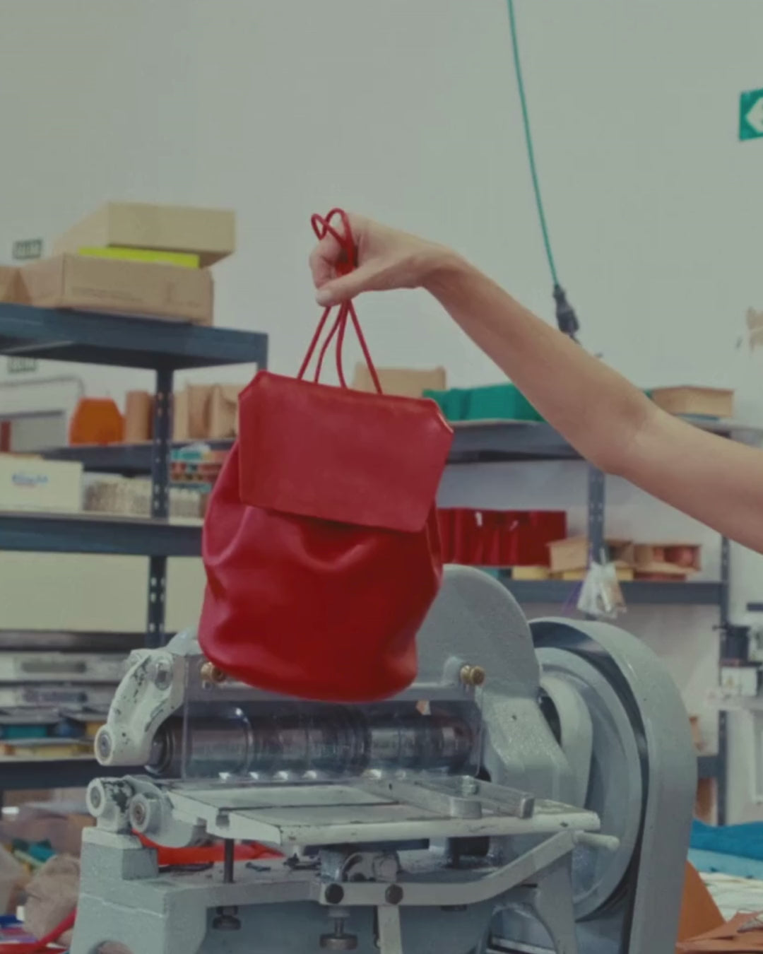 Mini Leather Backpack - IRENE (La Bebé)