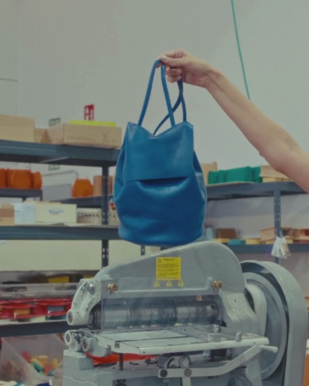 Mini Leather Backpack - IRENE (La Bebé)