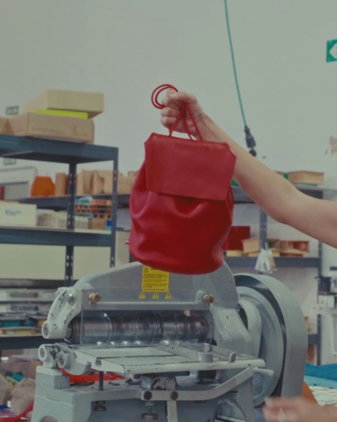 Mini Leather Backpack - IRENE (La Bebé)